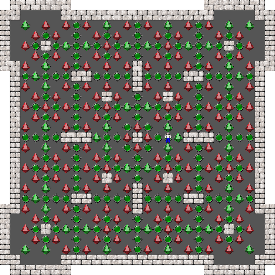Sokoban Sasquatch 06 Arranged level 74